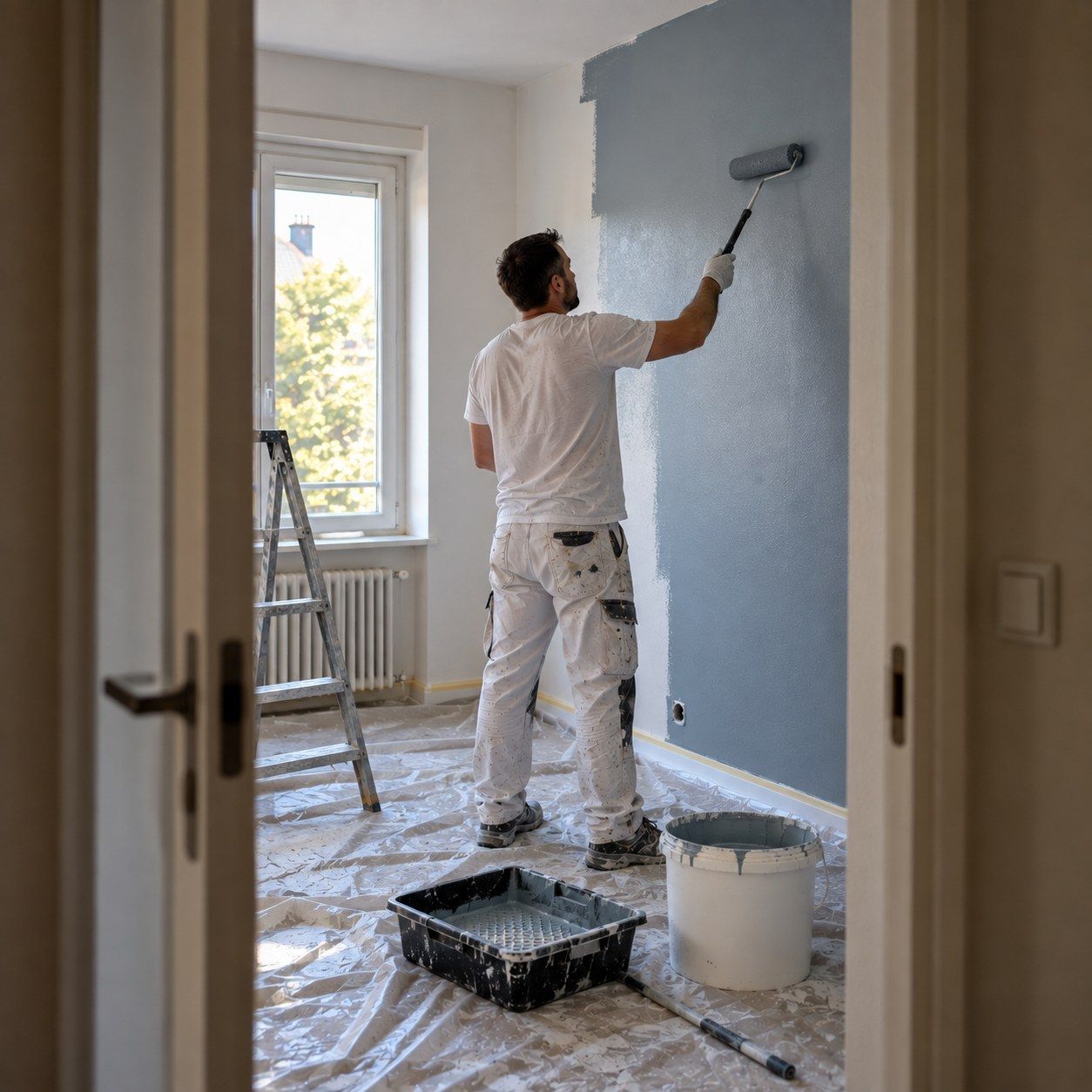JO Renov, peinture intérieure à Loos